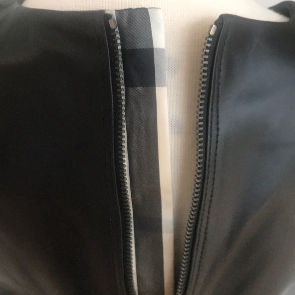 BURBERRY DRESS Leather - Picture 4 of 8